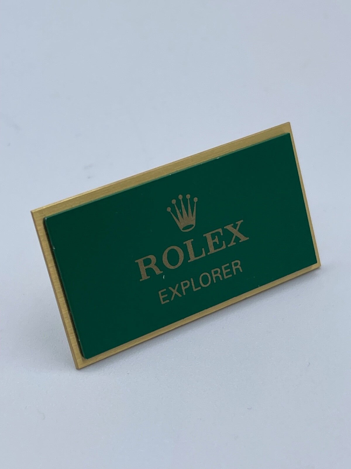 Rolex Submariner Gmt-Master Datejust Explorer targa esposizione display plaque
