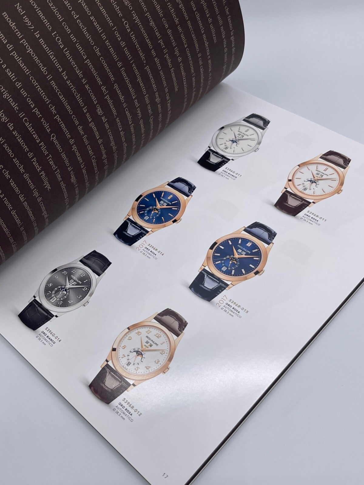 Patek Philippe Nautilus Aquanaut libro catalogo collezione anno 2017 italiano
