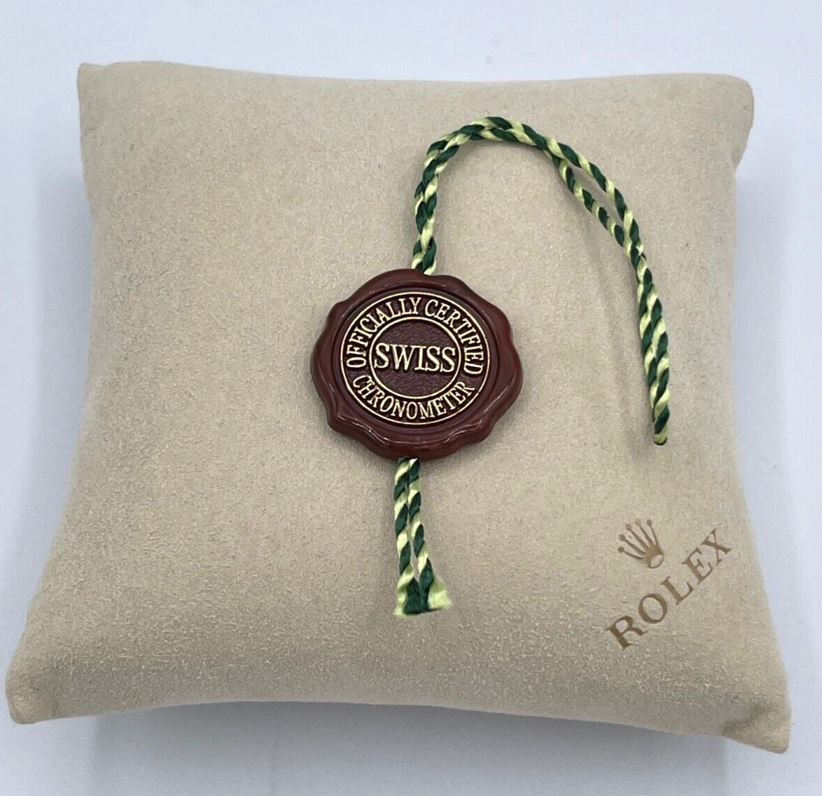 Rolex tag sigillo seal in ceralacca "Geneva Bienne" originale