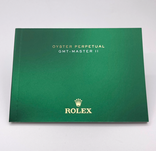 Rolex Gmt-Master II libretto corredo orologio watch booklet 11.2016 italiano