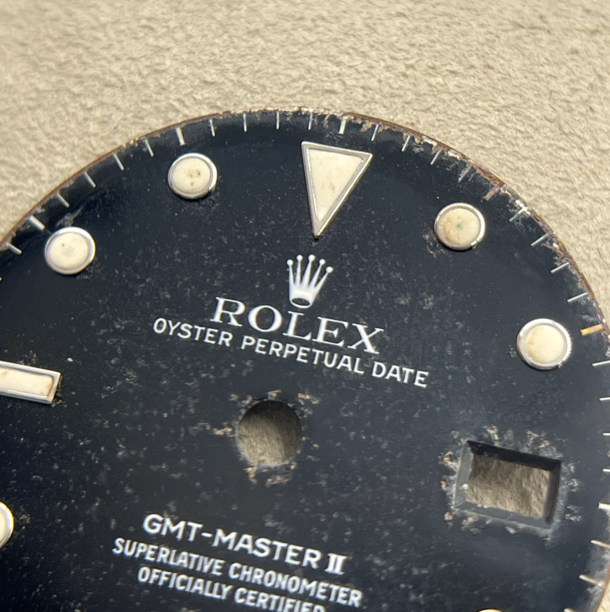 Rolex Gmt-Master II 16710 16760 quadrante dial nero "Swiss T 25 " cal 3085