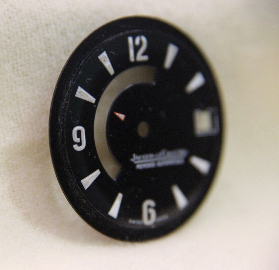 Jaeger LeCoultre memovox automatique quadrante dial nero 31mm