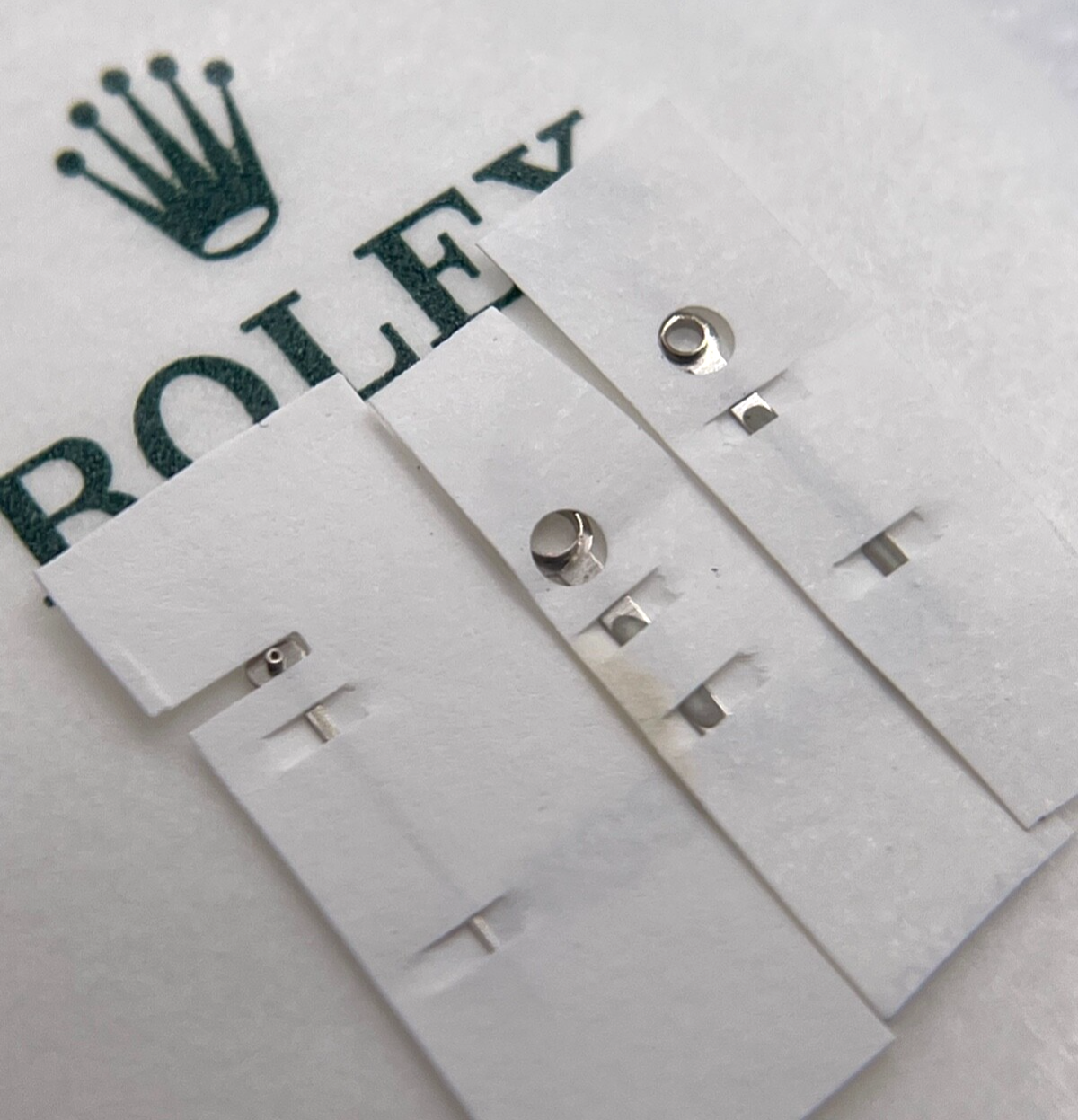 Rolex Datejust 31 set sfere lancette acciaio steel hands set cal. 2235 luminova