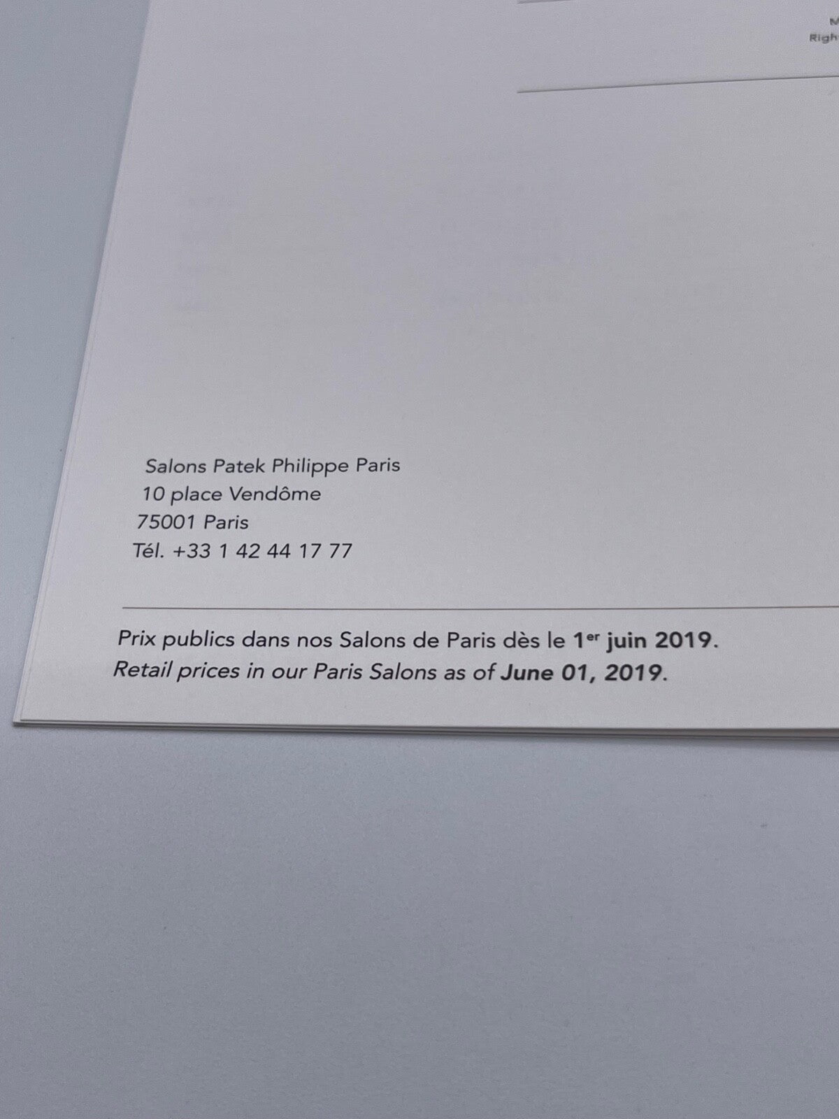 Patek Philippe listino prezzi rivenditori ufficiali dealer watch price list 2019