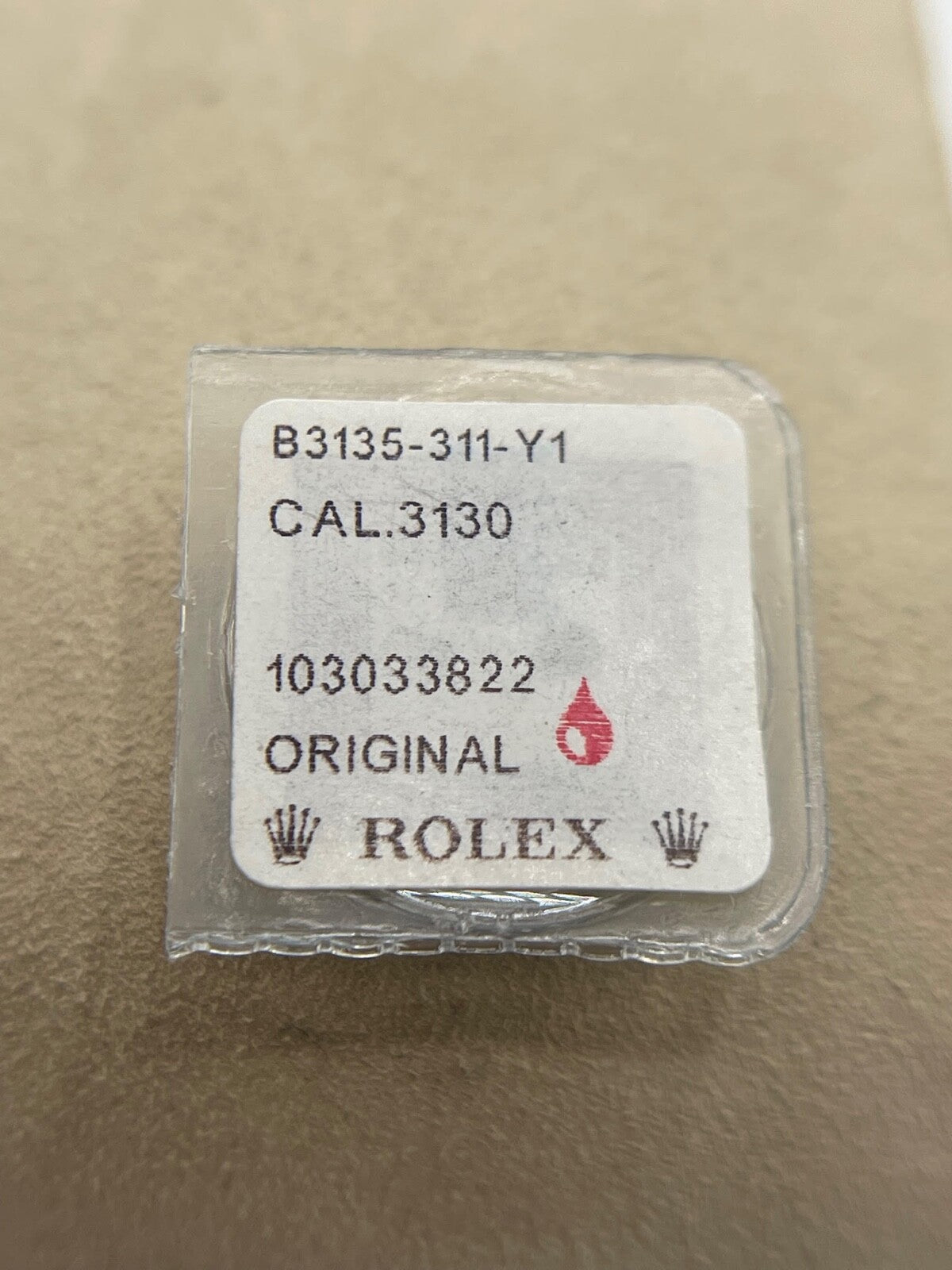 Rolex Submariner Datejust 3130 3135 ricambi orologio watch parts blister