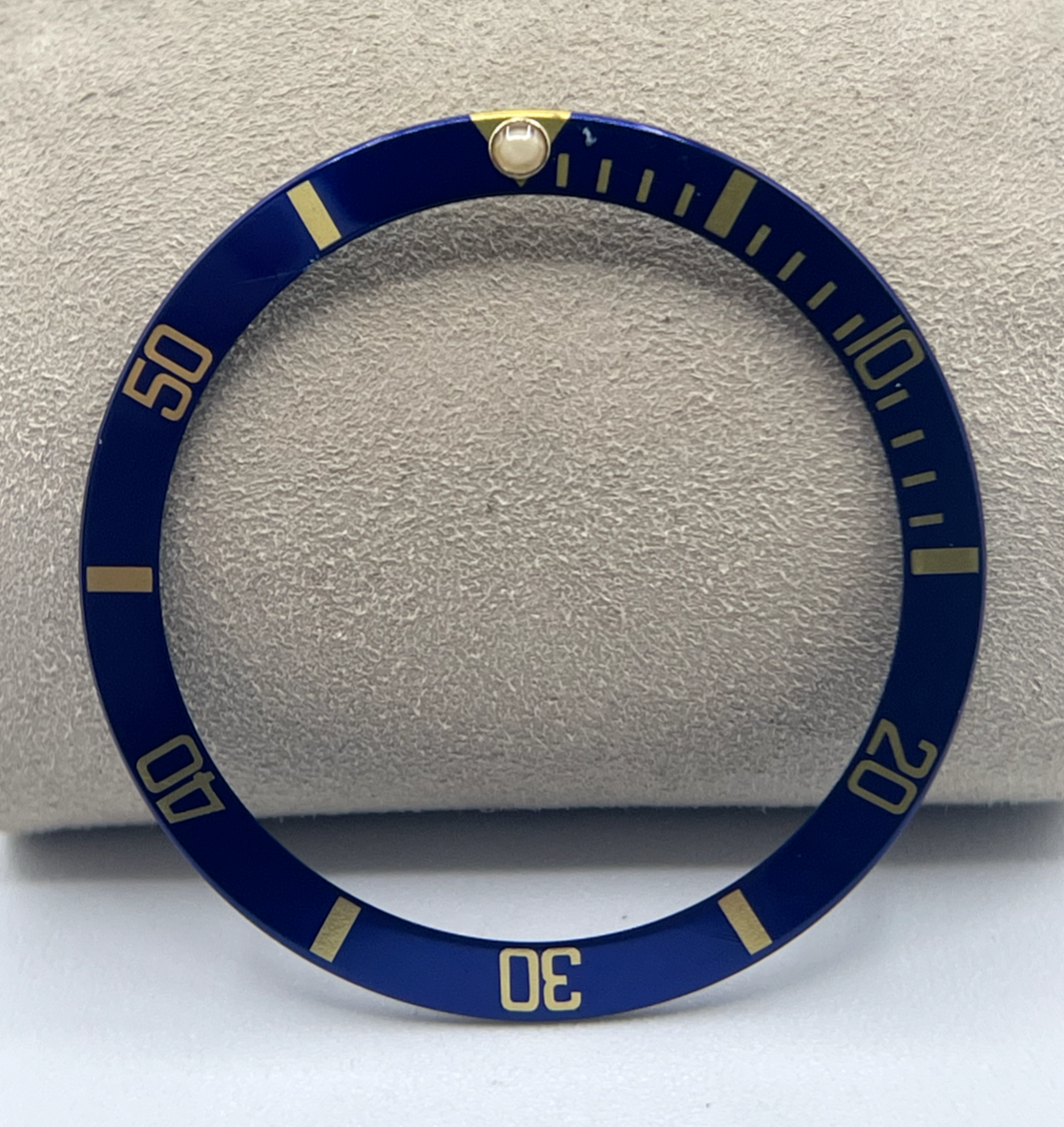 Rolex Submariner 16613 inserto ghiera bezel insert blu e oro B315-16808-182-A1