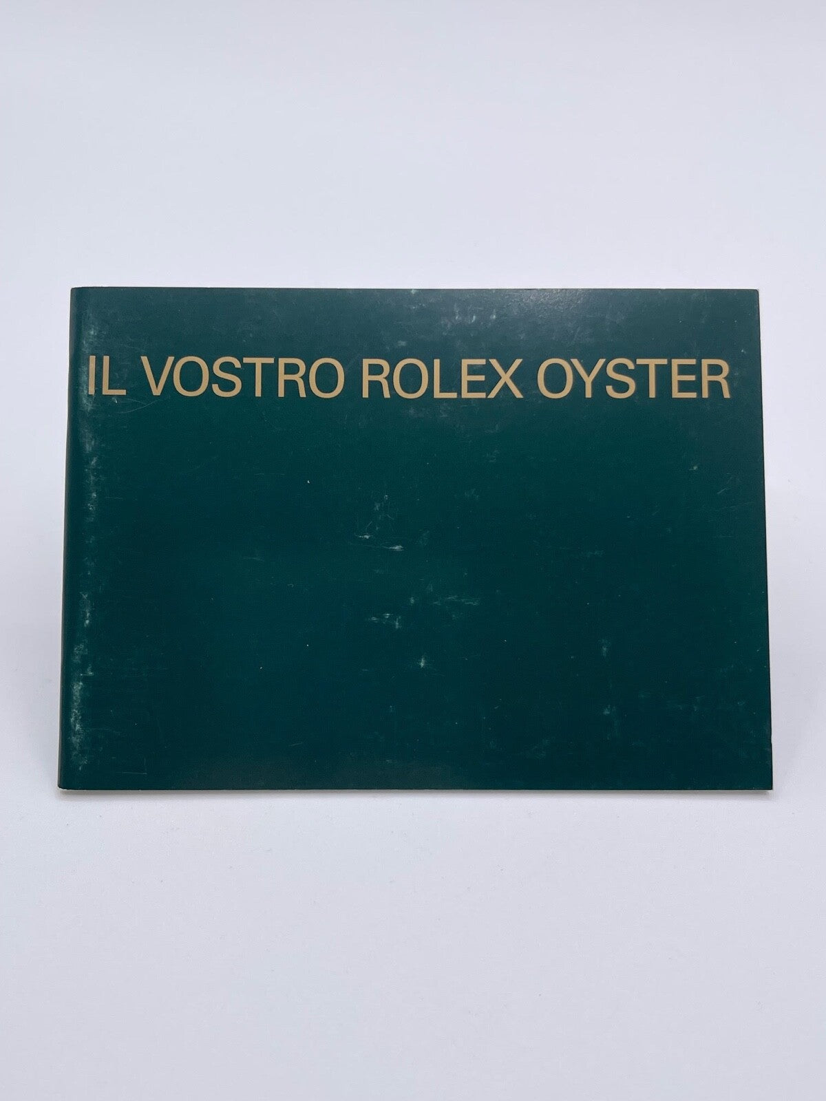 Rolex libretto corredo orologio "il vostro Rolex Oyster" italiano 1980 - 2008