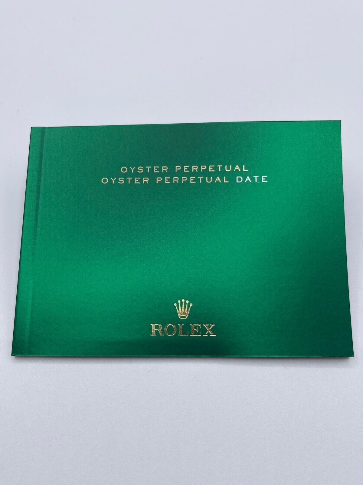 Rolex Oyster Perpetual O.P. Date libretto corredo italiano originale 2009 - 2021