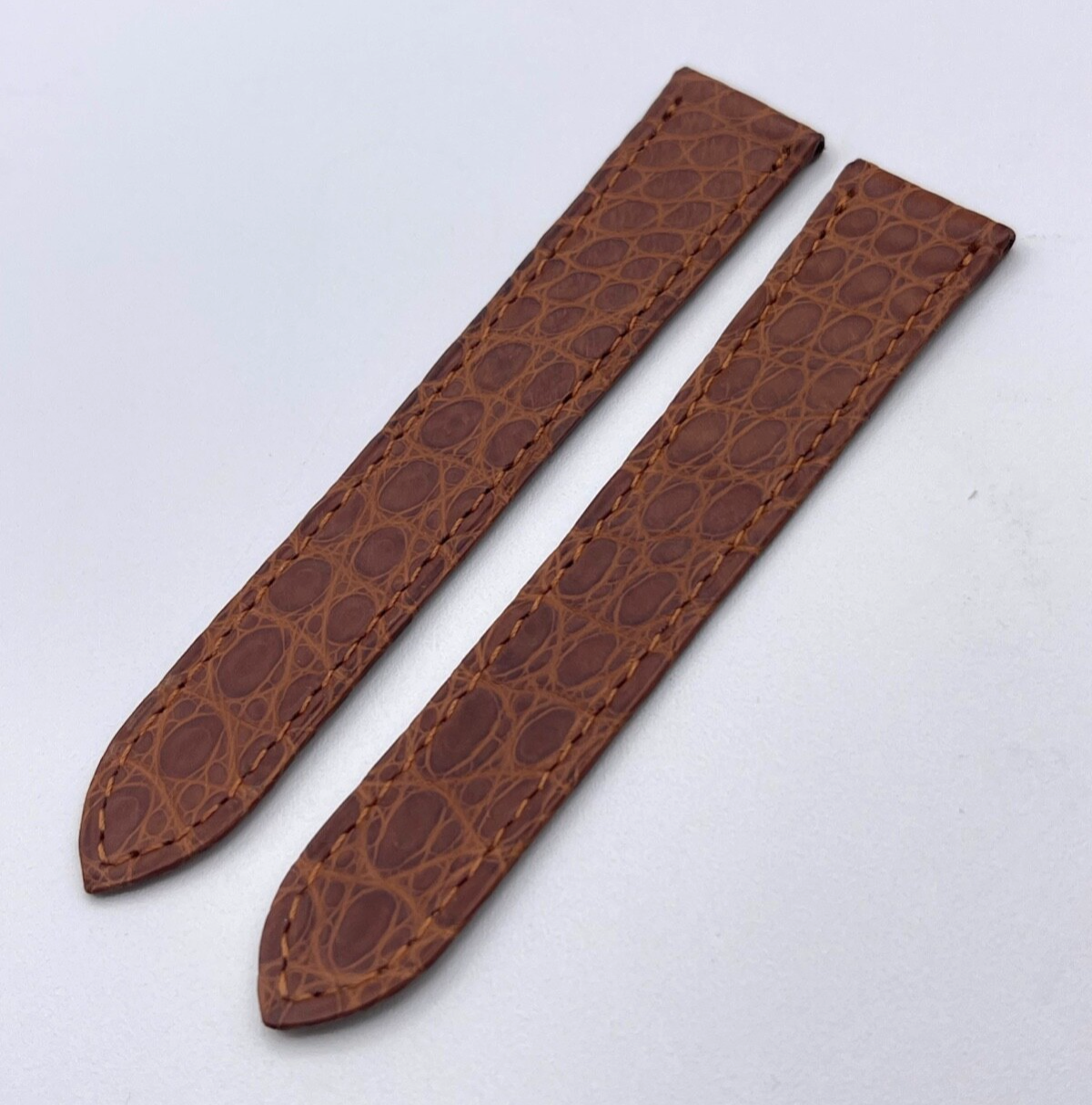 Cartier Tank cinturino orologio watch strap alligatore ref. KD25XH70 18/16mm