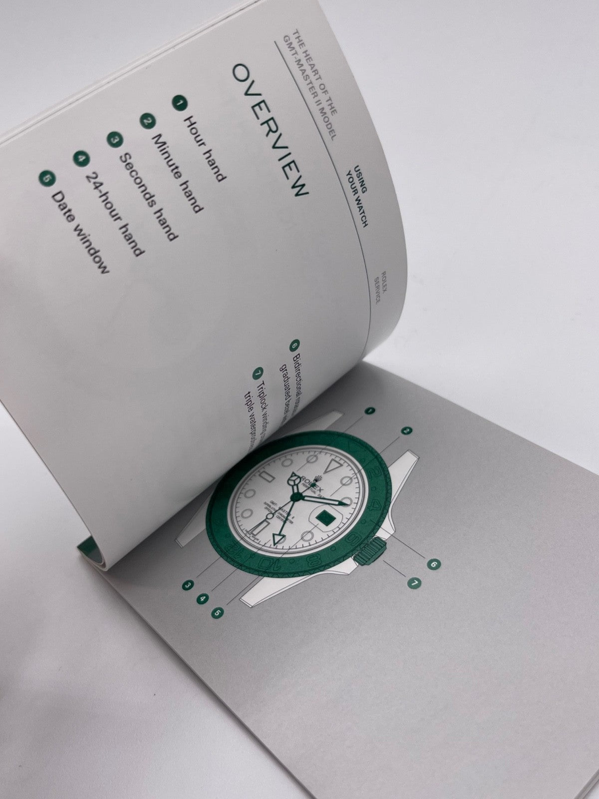 Rolex Gmt-Master II libretto corredo orologio watch booklet 3.2017 inglese