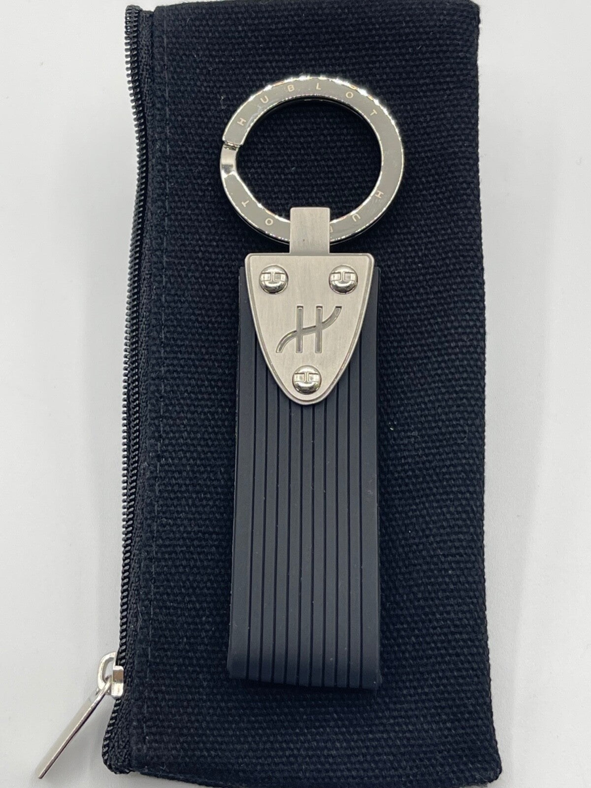 Hublot pochette pouch + portachiavi gomma rubber keychain