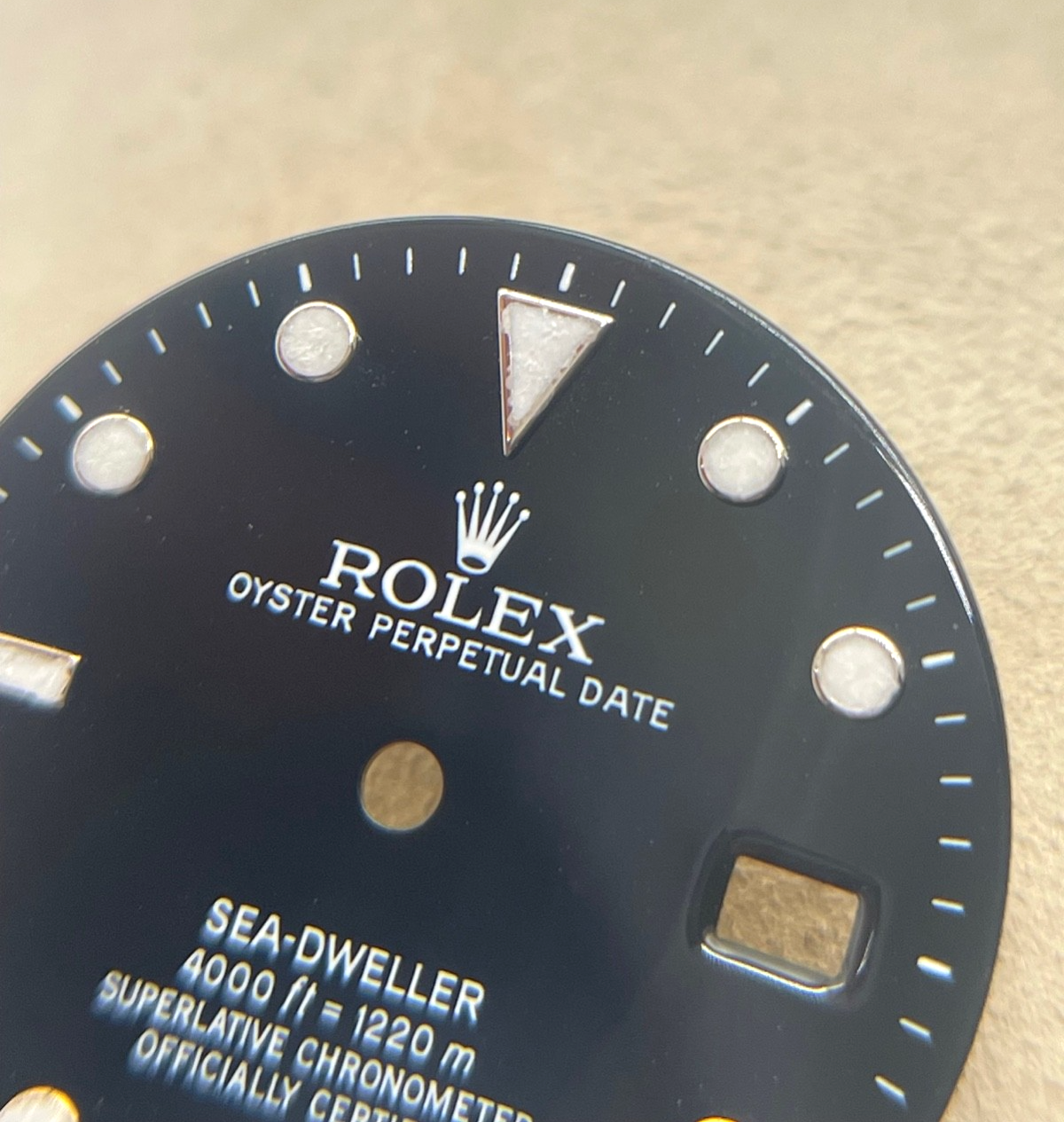 Rolex Sea-Dweller 16600 16660 quadrante nero black dial