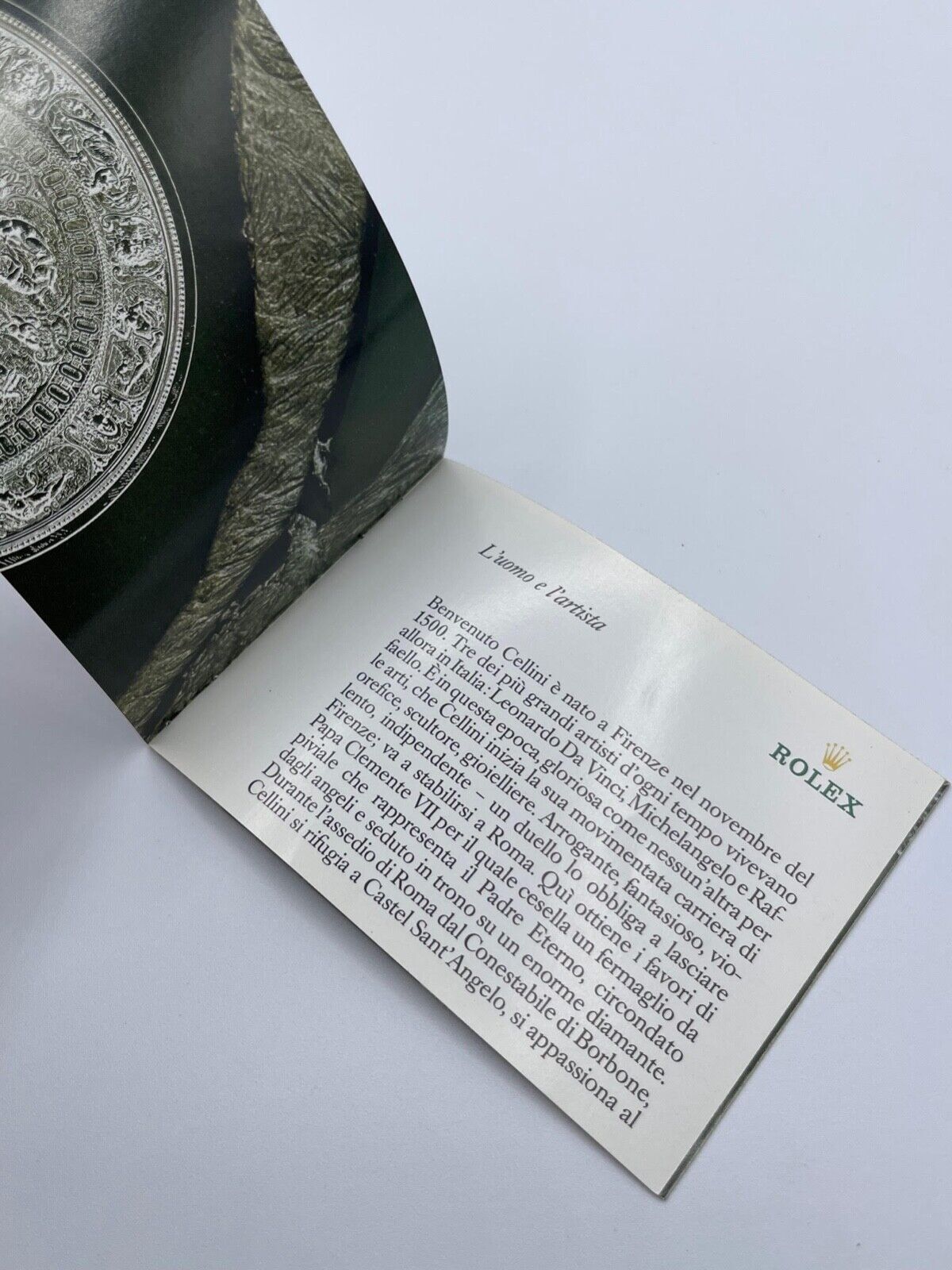 Rolex Cellini libretto corredo orologio italiano originale ( 1991 - 2015 )