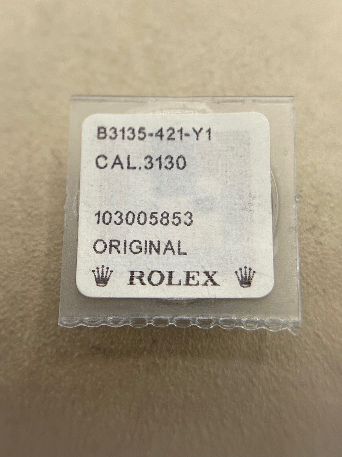 Rolex Submariner Datejust 3130 3135 ricambi orologio watch parts blister