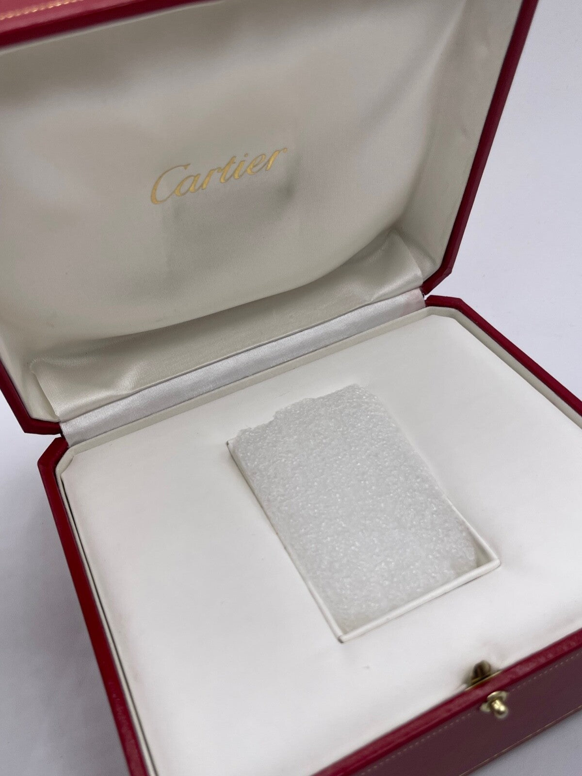 Cartier Santos Must Tank scatola orologio watch box CO 1018 + sigillo seal