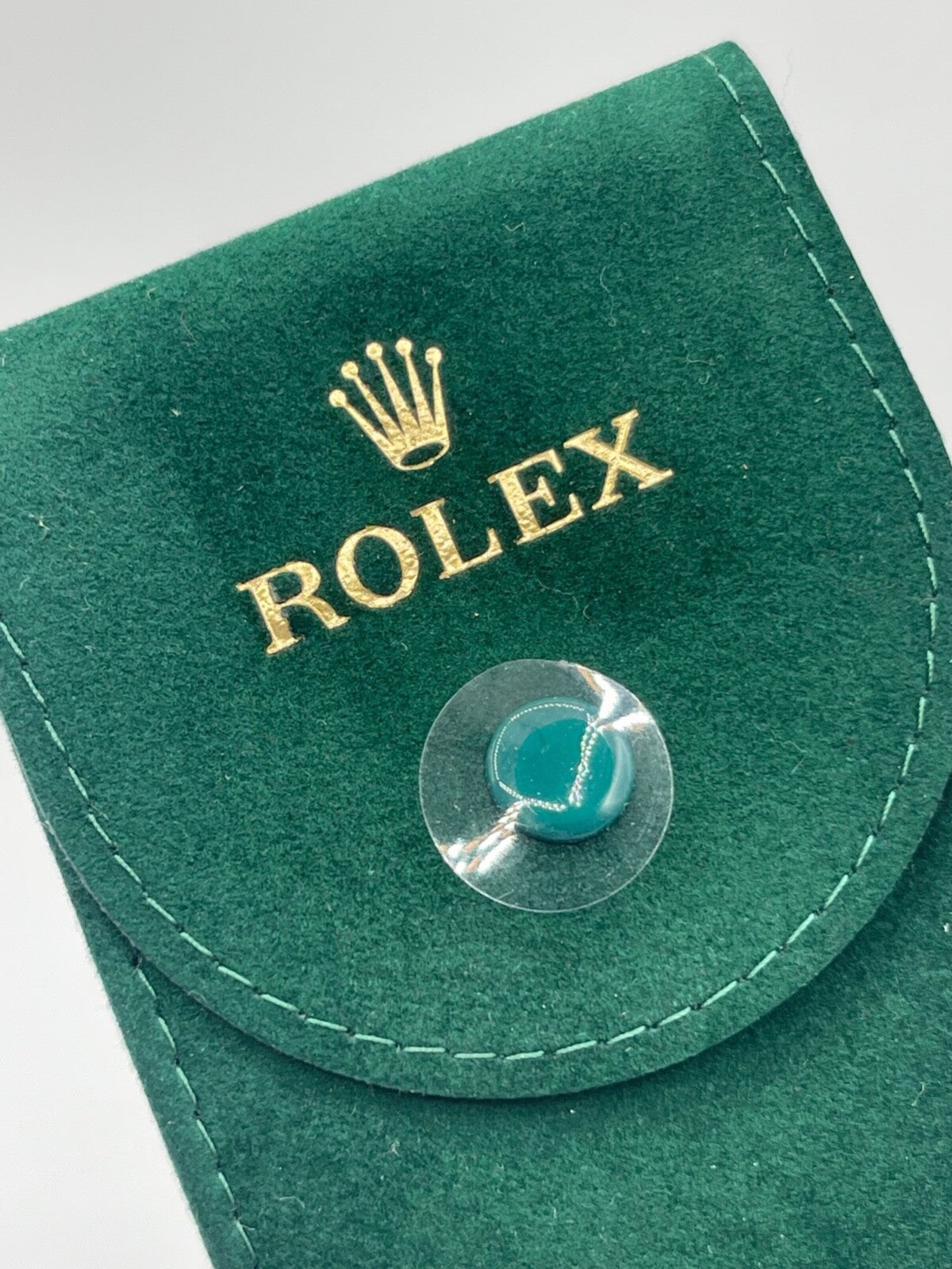 Rolex pochette porta orologio travel box verde ref. 50006036.64