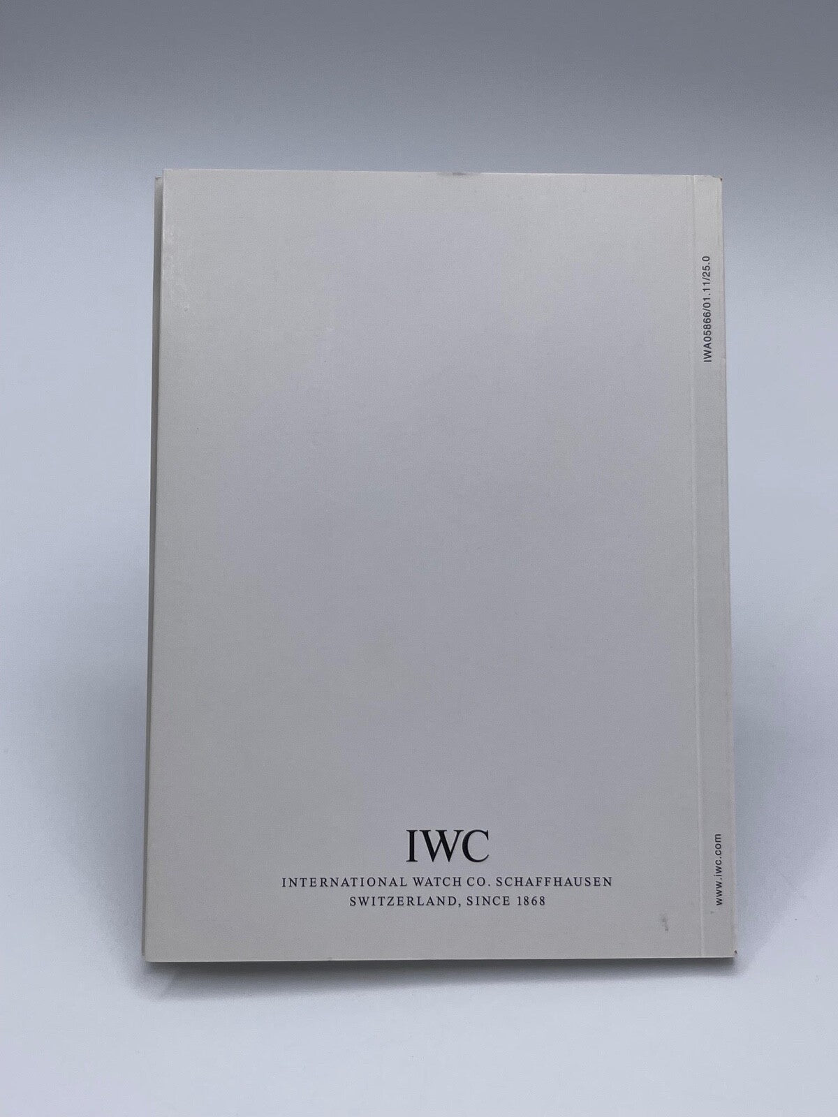 Iwc Pilot Aquatimer Ingenieur libretto garanzia guarantee service 2004 - 2011