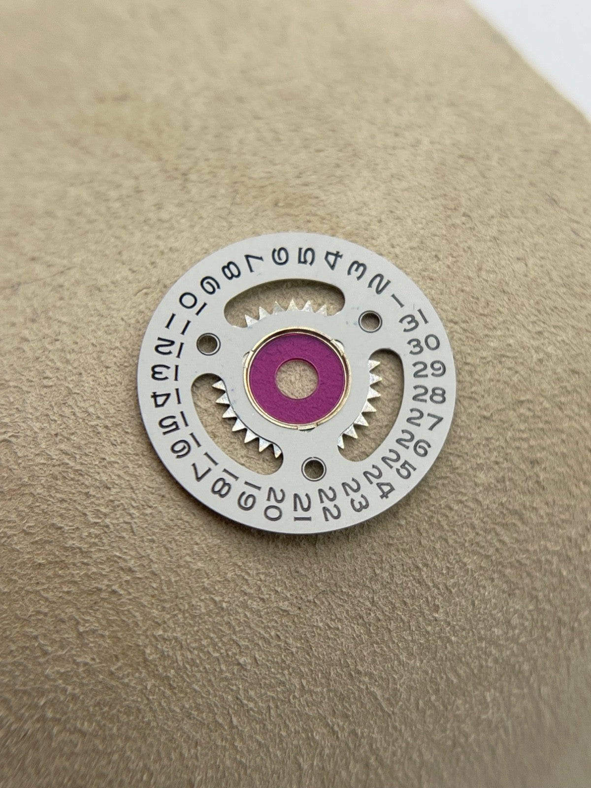 Rolex Oyster Perpetual disco data bianco date disc cal. 2135 ref. 2135-6900-2