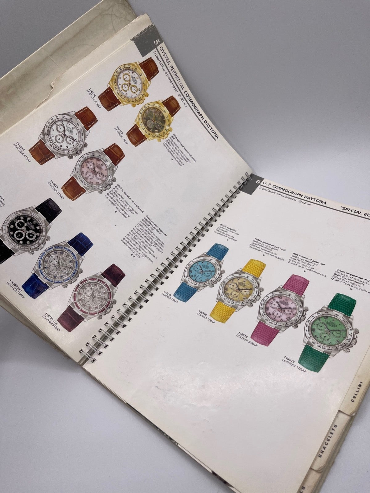 Rolex catalogo rivenditori libro dealer catalogue book 2000/01