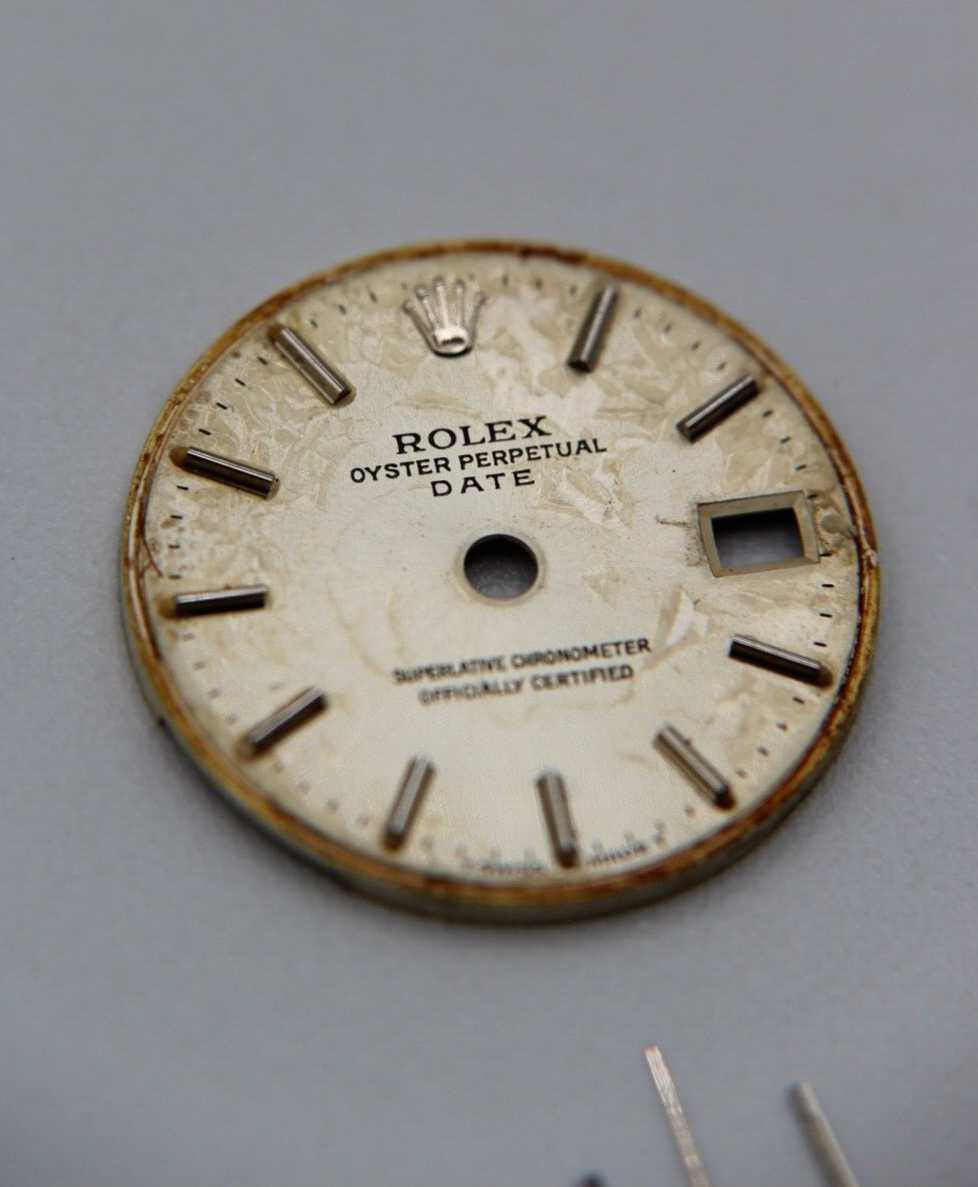 Rolex Oyster Perpetual Date 26mm quadrante dial "T swiss made T"+ lancette hands
