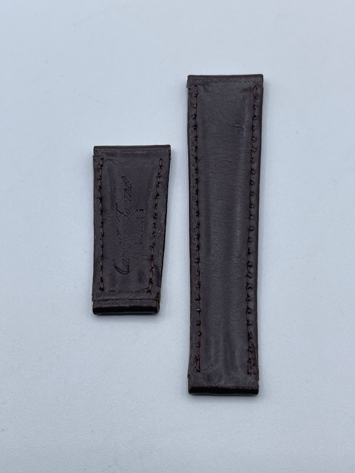 Camille Fournet cinturino orologio watch strap marrone Rolex Daytona 20/16mm