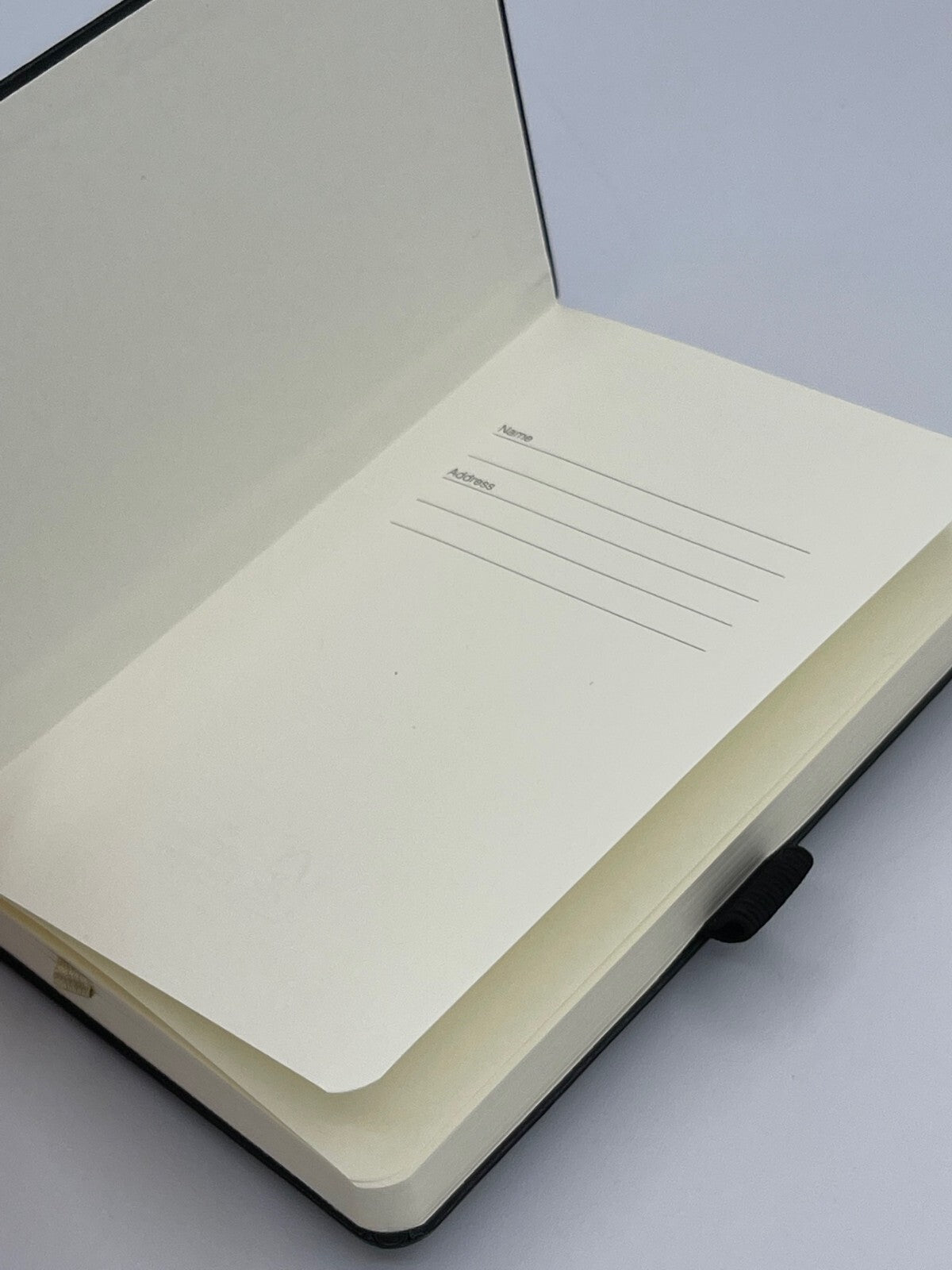 Omega agenda rubrica pelle nera black gadget ufficiale