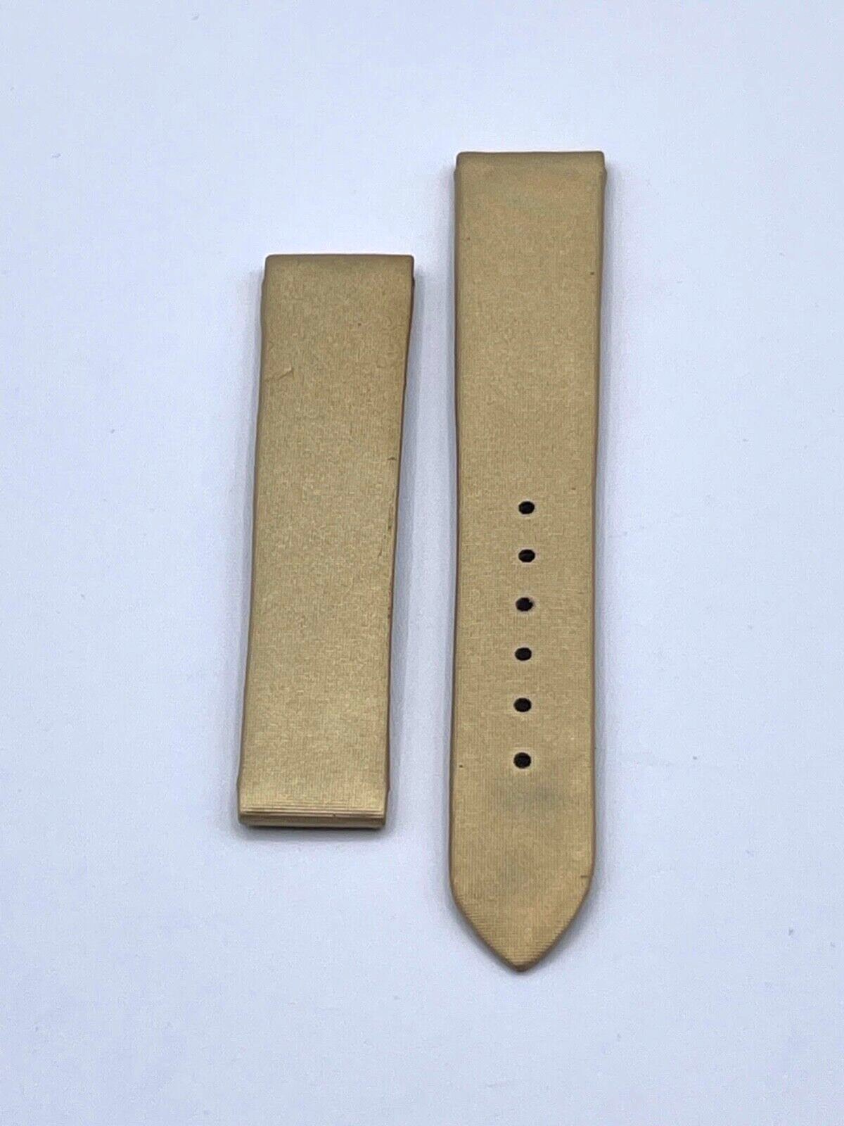 Camille Fournet Toile St Germain cinturino orologio watch strap oro 16/14 mm