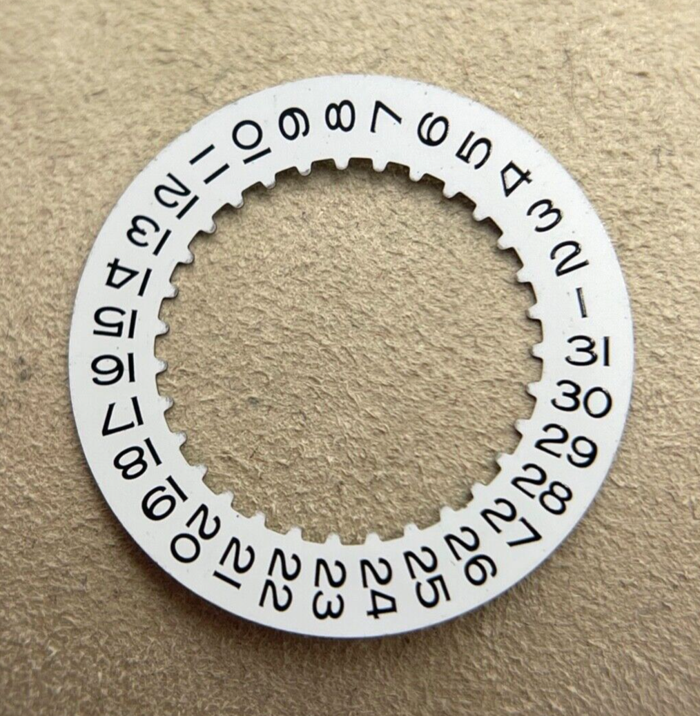 Rolex Datejust disco data bianco white date disc cal. 3135-16200-K1