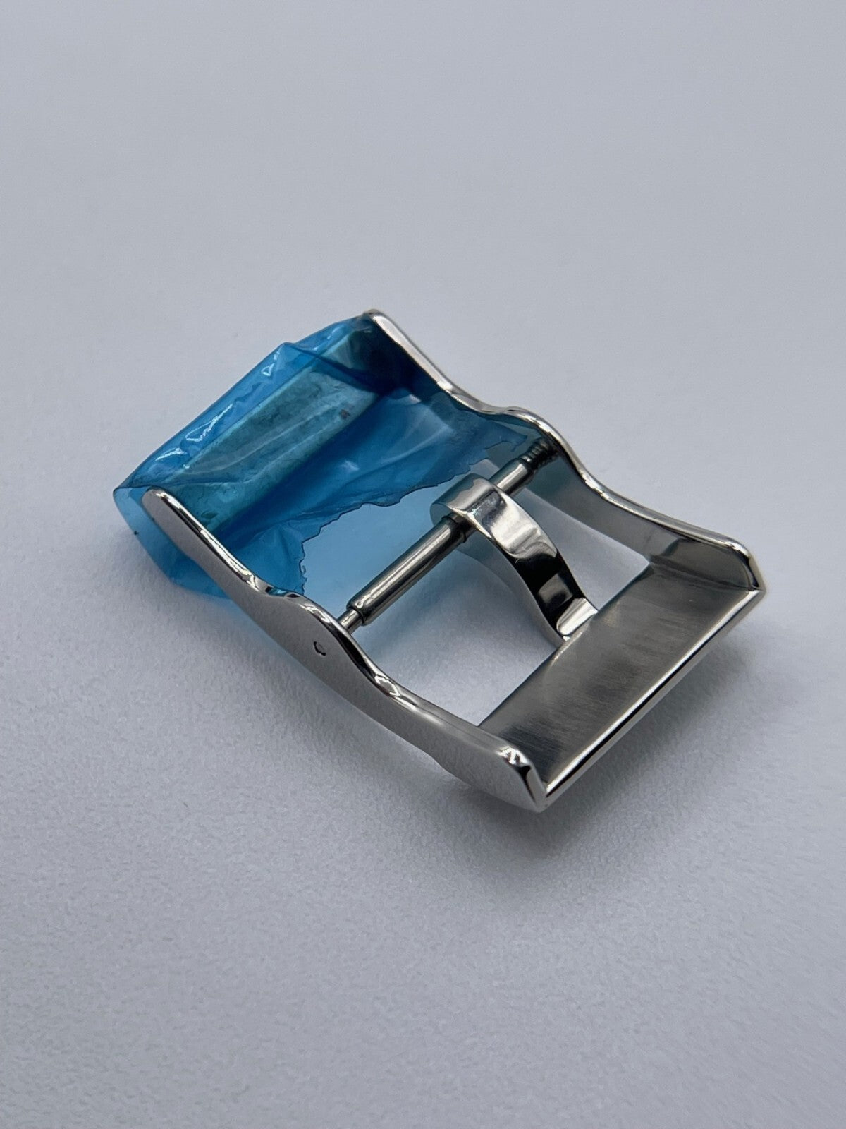 Breitling fibbia buckle acciaio 17 mm originale new