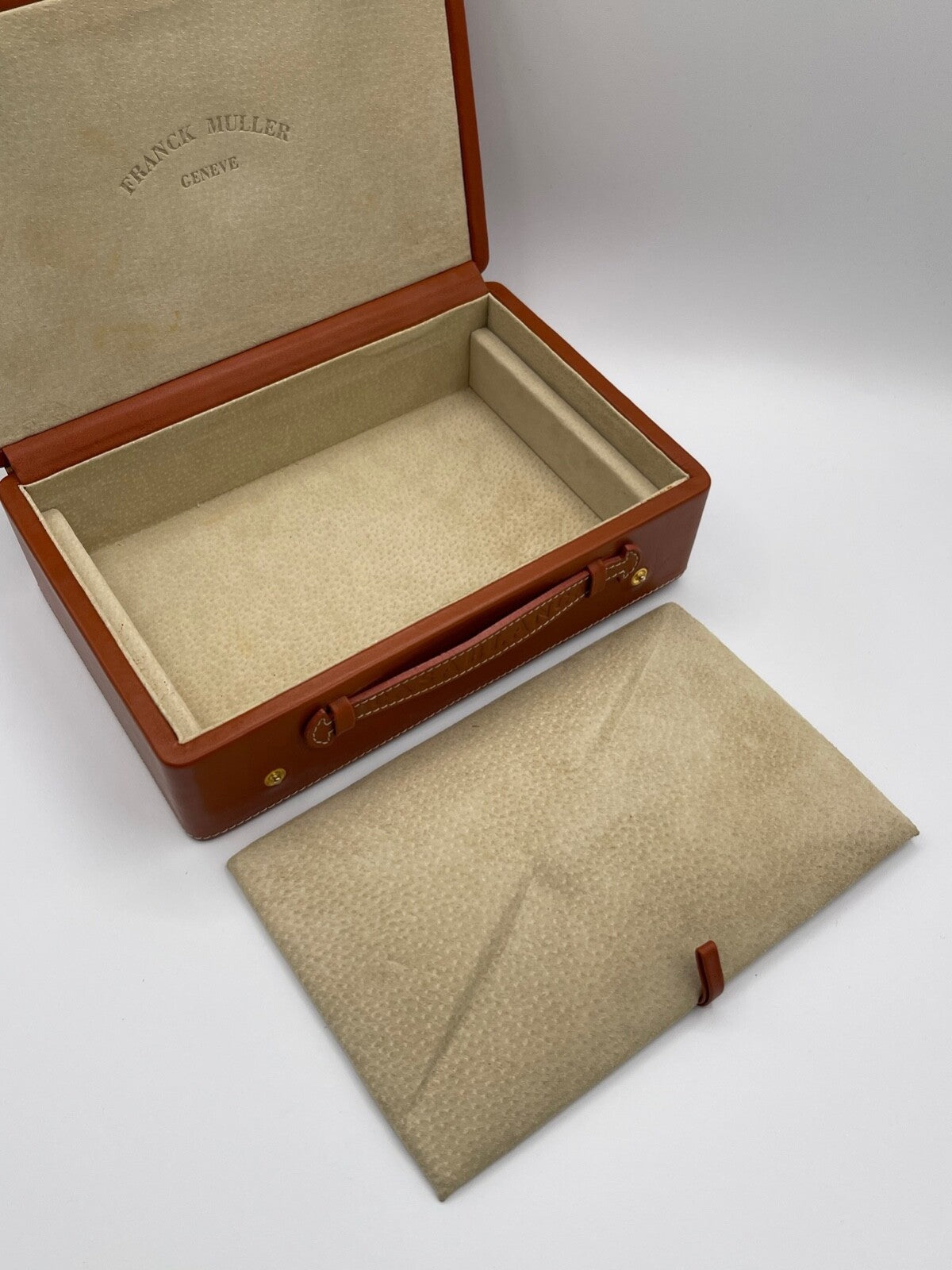 Franck Muller Casablanca scatola orologio marrone watch box