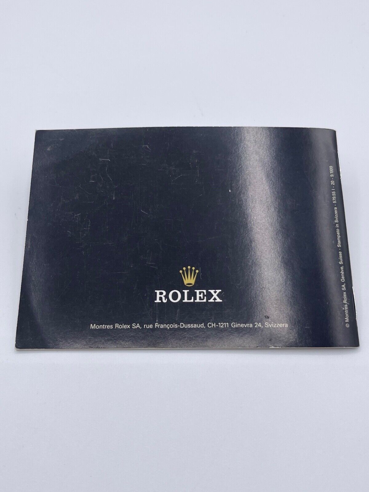 Rolex libretto corredo orologio "il vostro Rolex Oyster" italiano 1980 - 2008