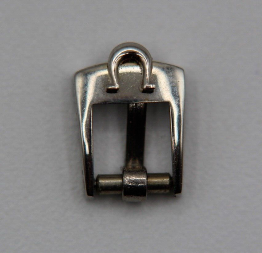 Omega fibbia buckle acciaio 5.87mm vintage