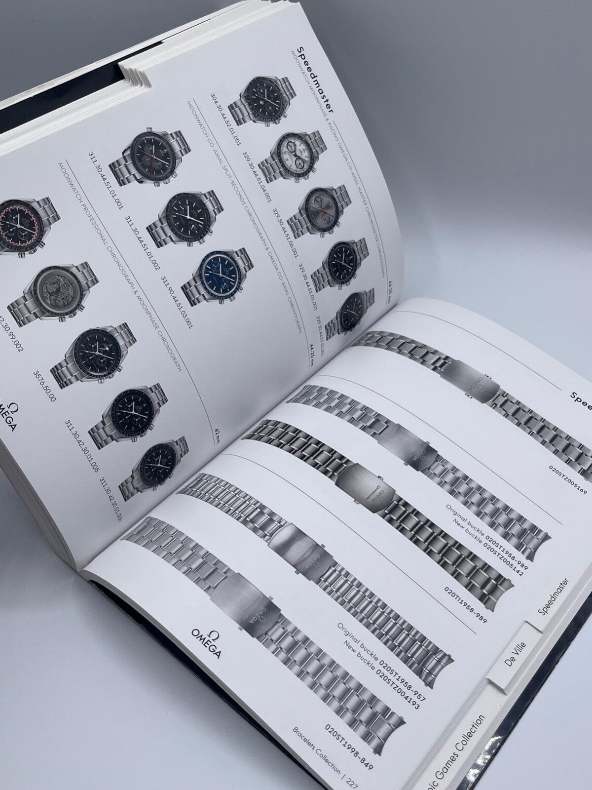 Omega catalogo rivenditori bracciali e cinturini dealer strap catalogue 2017/18