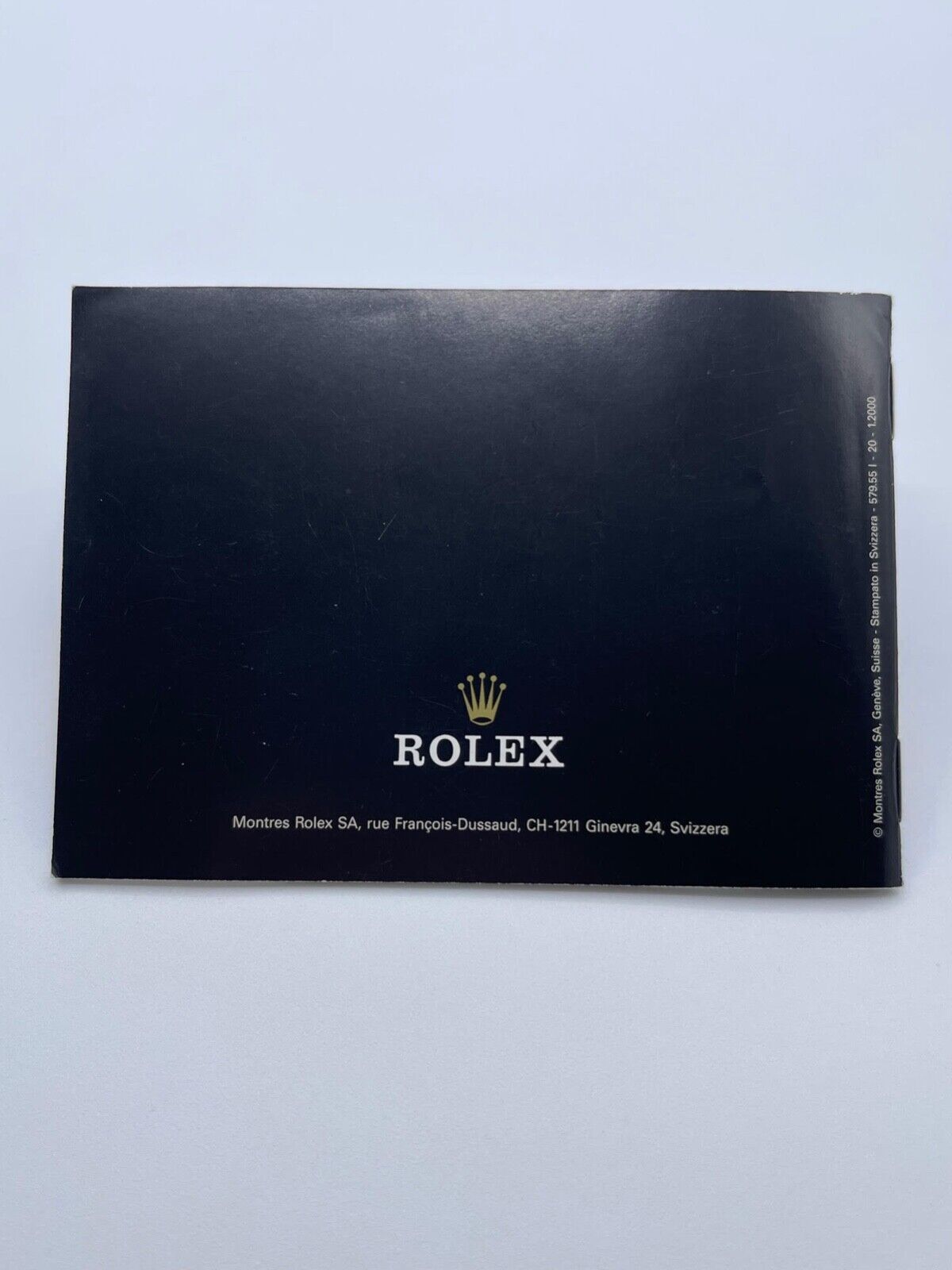 Rolex libretto corredo orologio "il vostro Rolex Oyster" italiano 1980 - 2008