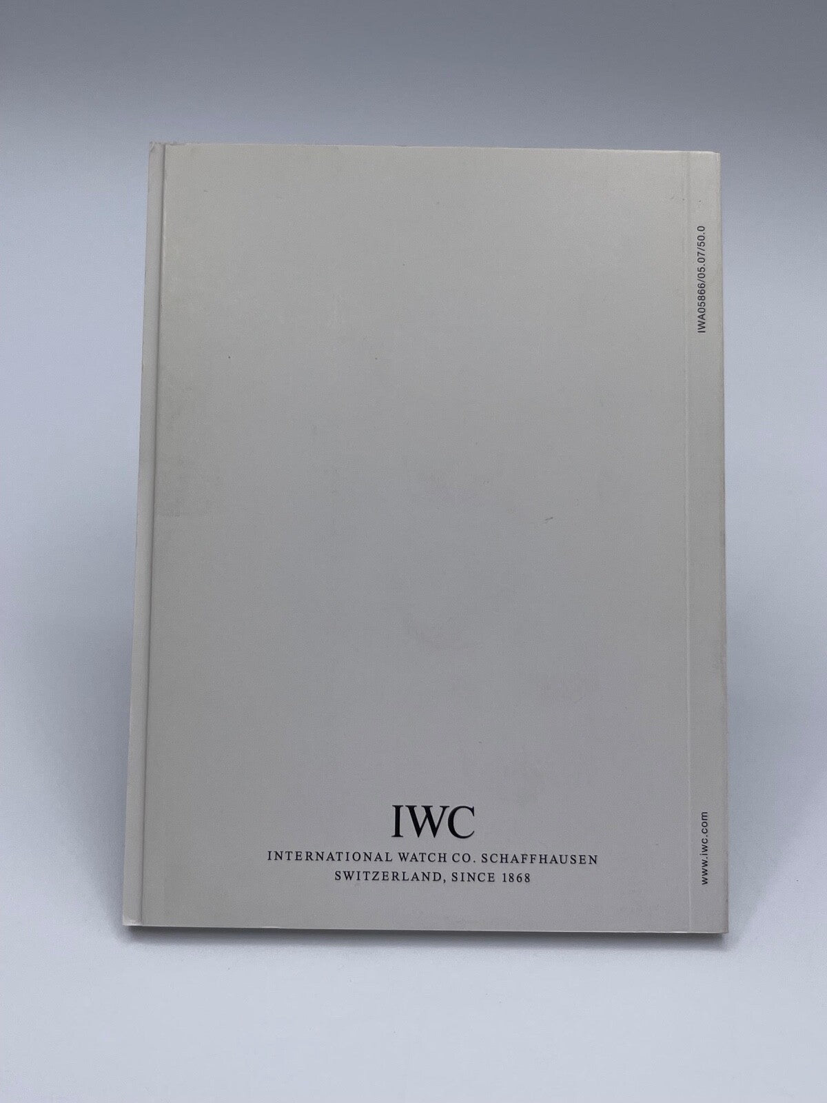 Iwc Pilot Aquatimer Ingenieur libretto garanzia guarantee service 2004 - 2011