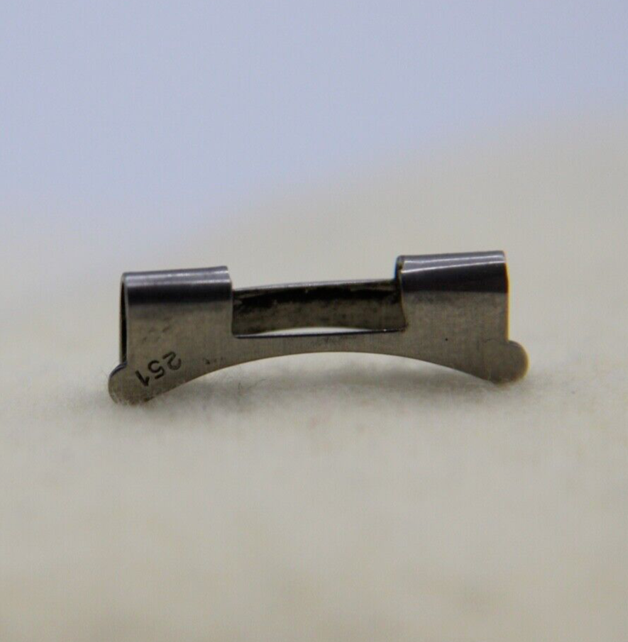 Rolex Datejust finale end link ref. 251 acciaio 17 mm