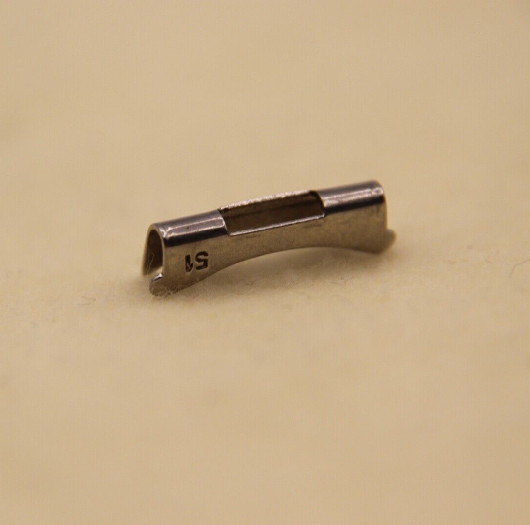 Rolex finale end link 51 acciaio steel 17 mm