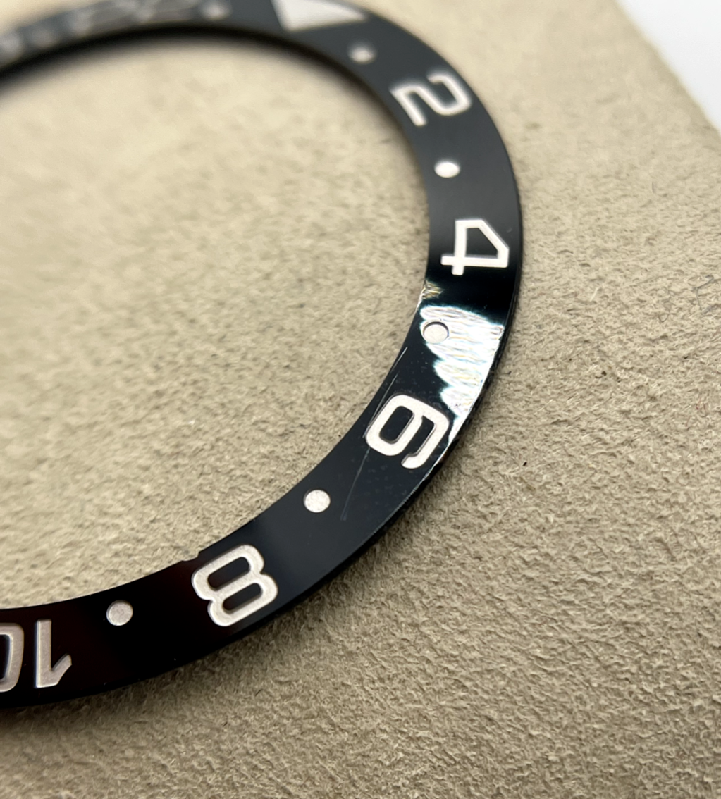 Rolex Gmt-Master II 116710LN inserto ghiera insert nero black