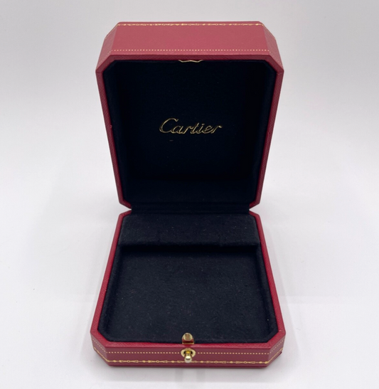 Cartier scatola orecchini pendenti earrings box