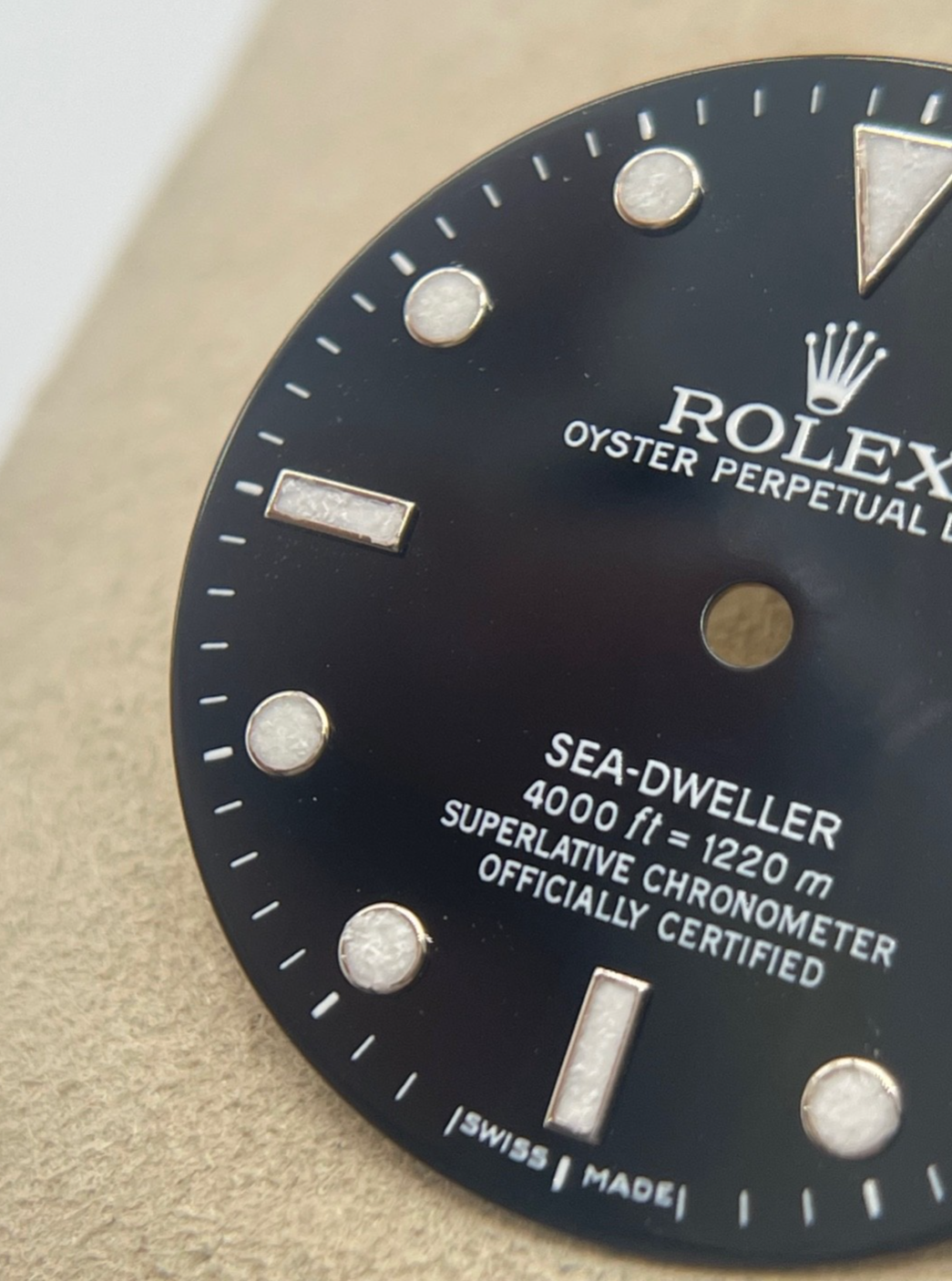 Rolex Sea-Dweller 16600 16660 quadrante nero black dial