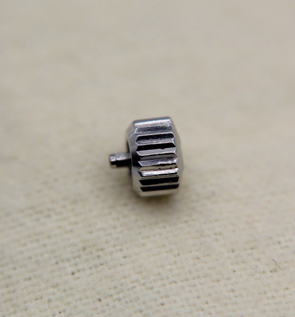 Omega corona crown acciaio steel 6.51mm