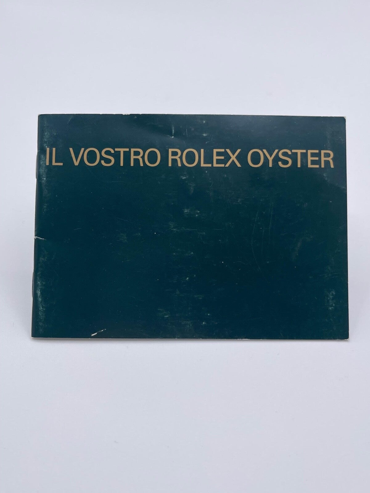 Rolex libretto corredo orologio "il vostro Rolex Oyster" italiano 1980 - 2008