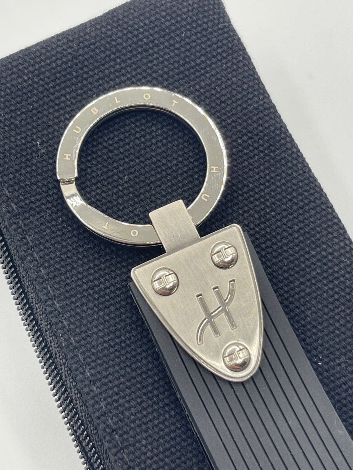 Hublot pochette pouch + portachiavi gomma rubber keychain