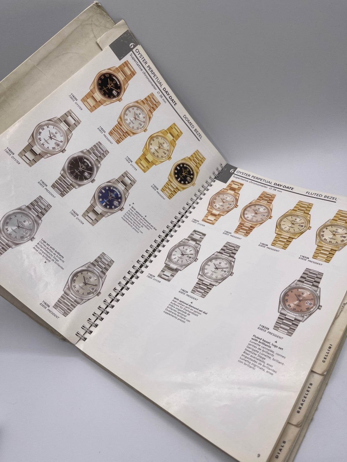 Rolex catalogo rivenditori libro dealer catalogue book 2000/01