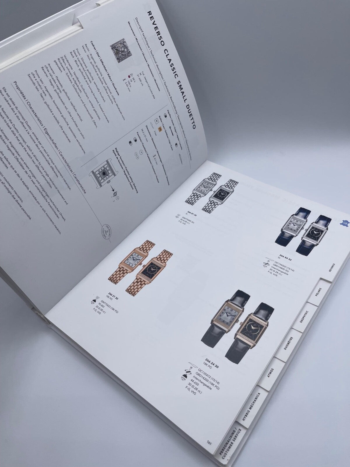 Jaeger LeCoultre libro catalogo rivenditori ufficiali dealer catalogue 2018/2019