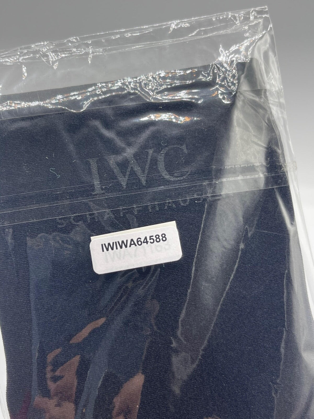 Iwc guanti orologiaio microfibra nero watchmaker microfiber gloves IWA64588