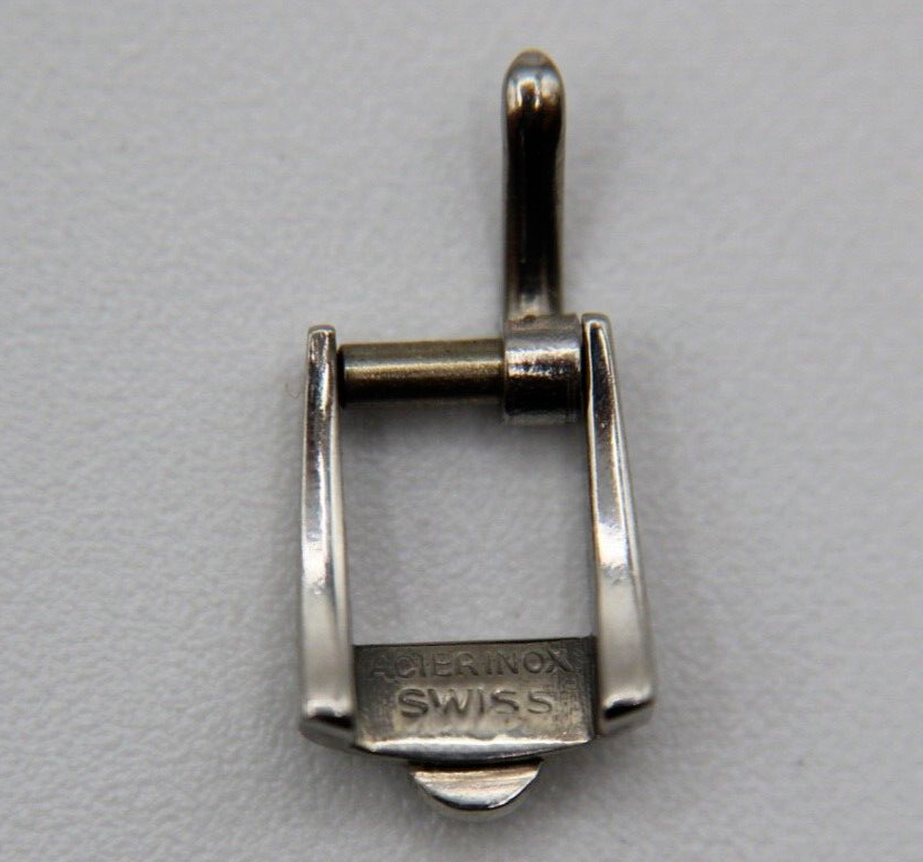 Omega fibbia buckle acciaio 5.87mm vintage