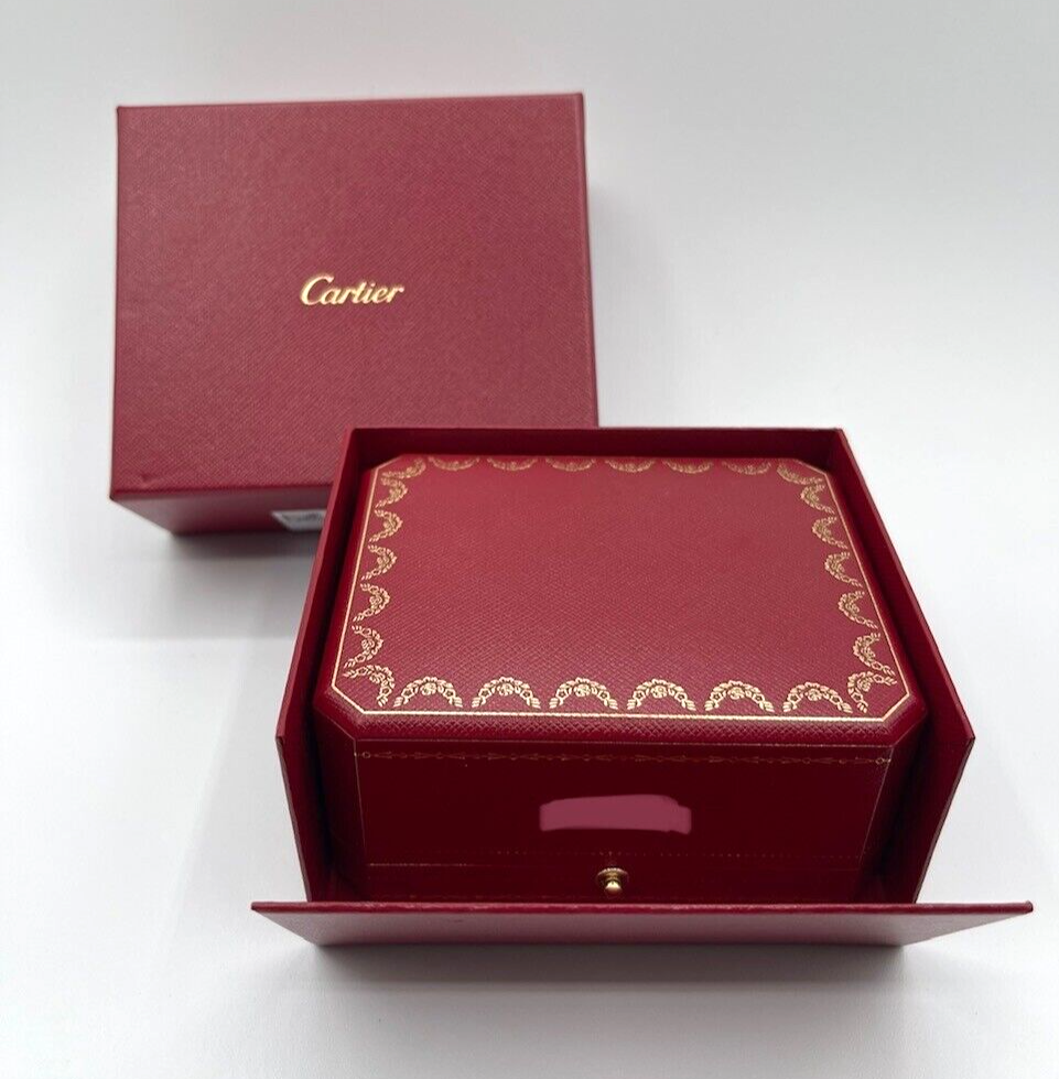 Cartier scatola presentazione anelli box for rings / pendant ref. CRCO000451