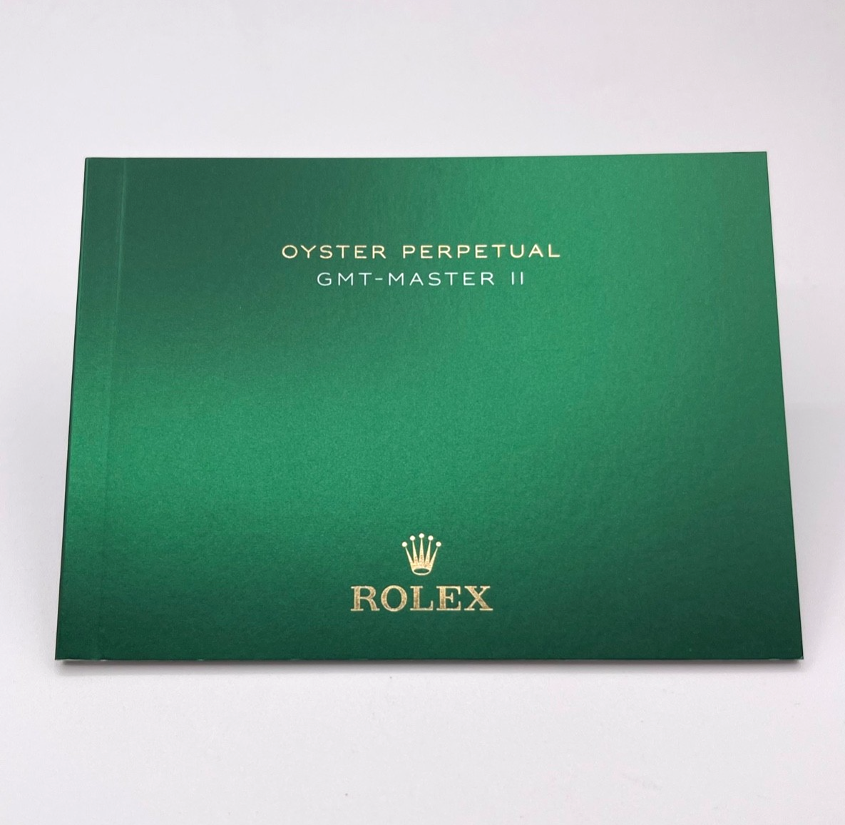 Rolex Gmt-Master II libretto corredo orologio watch booklet 12.2016 inglese