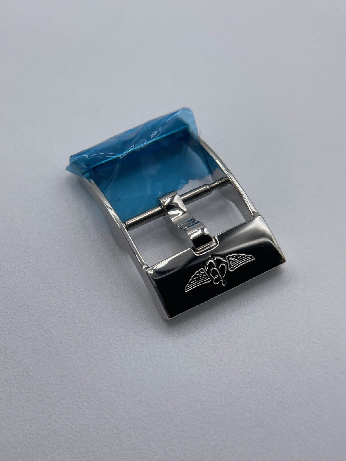 Breitling fibbia buckle acciaio 17 mm originale new